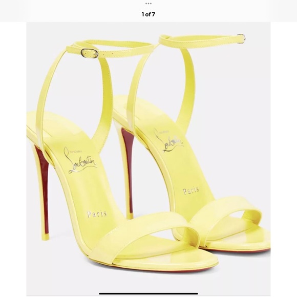 Christian Louboutin Loubigirl 85mm Nappa Leather SandalsEUR 41.5 - Picture 1 of 5